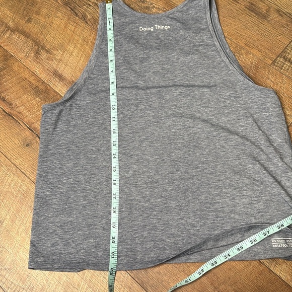 Outdoor voices heathered blue grey fast track tank size medium - Picture 7 of 8